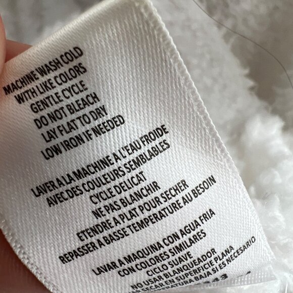 Studio B By Bobeau Womens White Textured Knit Sweater Size XL - Picture 11 of 11